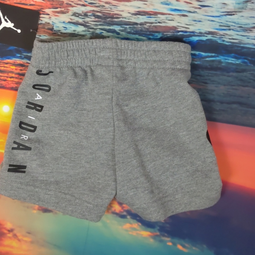 Jordan gray shorts size 2t - Picture 3 of 3